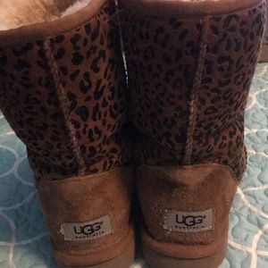 Ugg Cheetah Print Boots